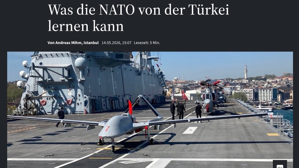 Alman basınında Türkiye: Savunma sanayisi NATO'ya ders verecek seviyede