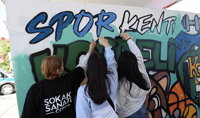 Gençlerden EnFest'e renkli dokunuş