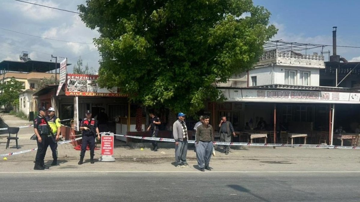 Mersin'de lokantaya silahlı saldırı: 2 ölü, 2 yaralı