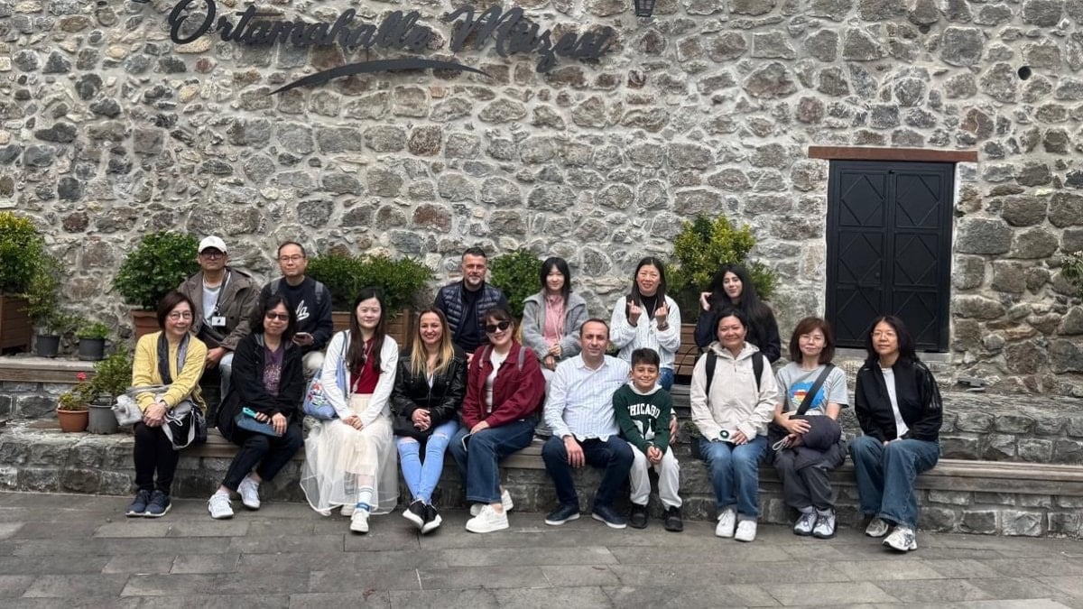 Trabzon'a Çinli turizmcilerden yoğun ilgi