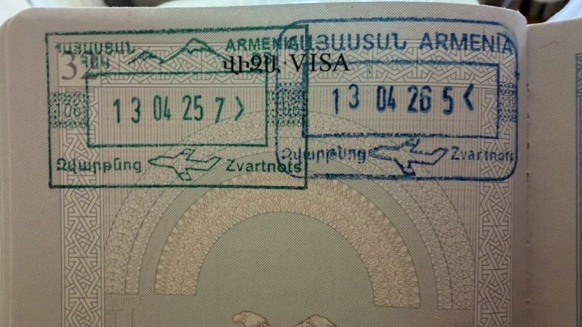Ermenistan, pasaport damgalarından Ağrı Dağı'nı çıkarttı