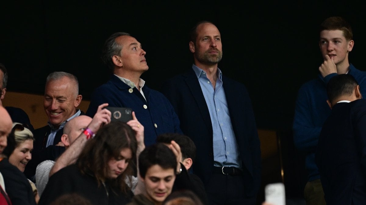 Prens William İstanbul'da gerçekleşen UEFA finalinde görüntülendi