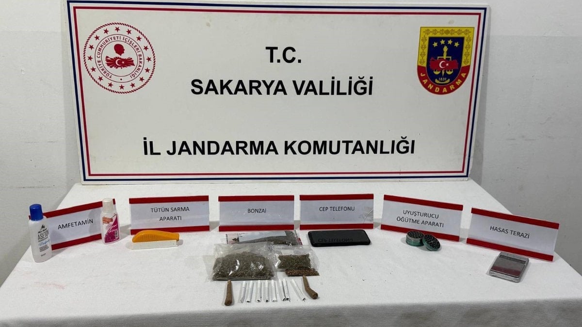 Sakarya'da yakalanan 2 uyuşturucu taciri tutuklandı