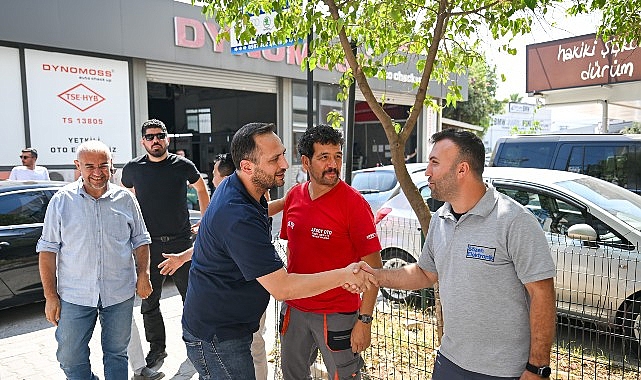 Başkan Eşki'den 3. Sanayi Sitesi'ne ziyaret