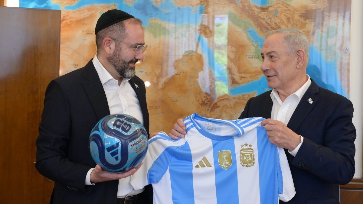 Dünya Kupası finali öncesi Netanyahu'dan Arjantin'e destek mesajı