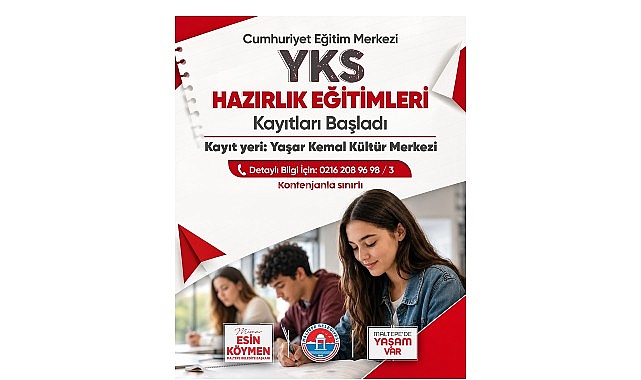 Maltepe Belediyesi'nin YKS hazırlık kursu kayıtları başladı