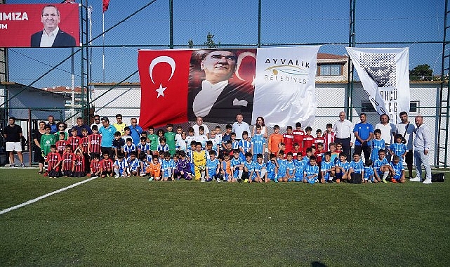 Ayvalık Belediye Başkanı Mesut Ergin: "Sporun, dostluğun ve kardeşliğin bir arada olduğu güzel bir turnuva olsun"