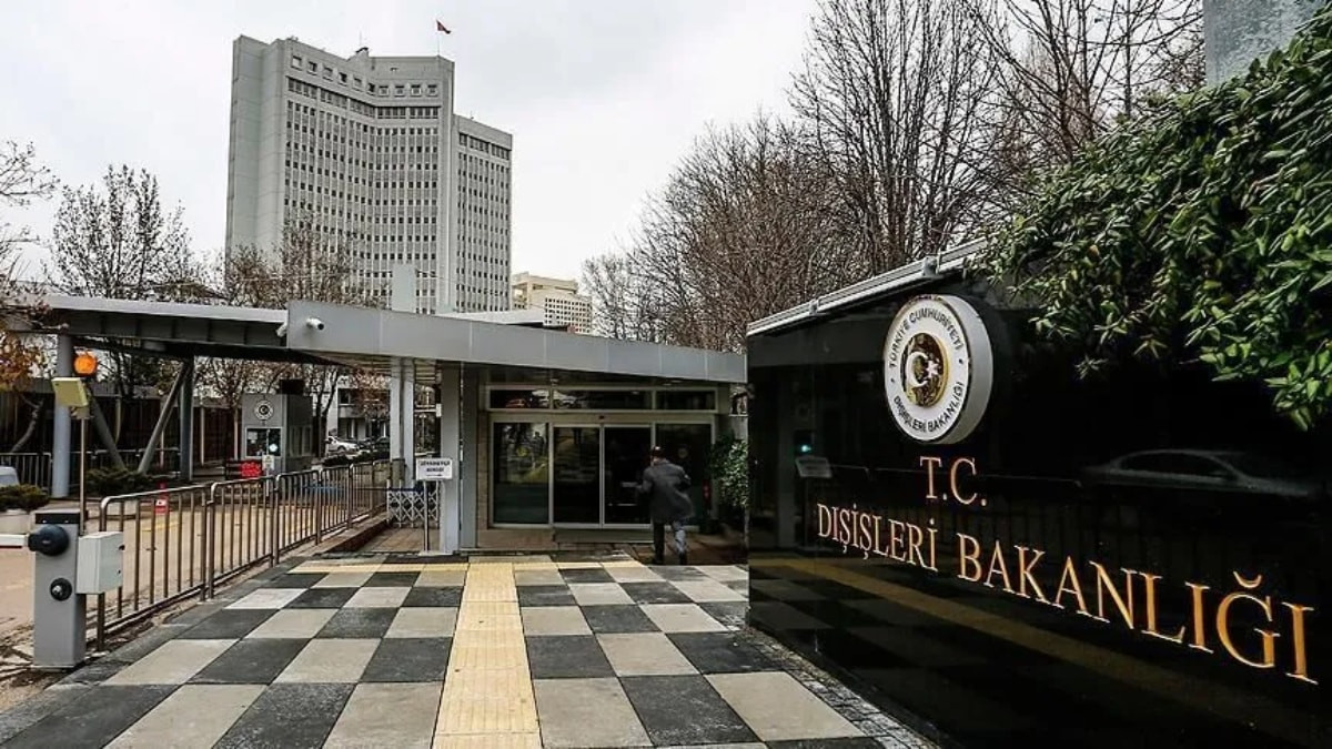Dışişleri Bakanlığı: Gemi kazası nedeniyle derin üzüntü duyuyoruz