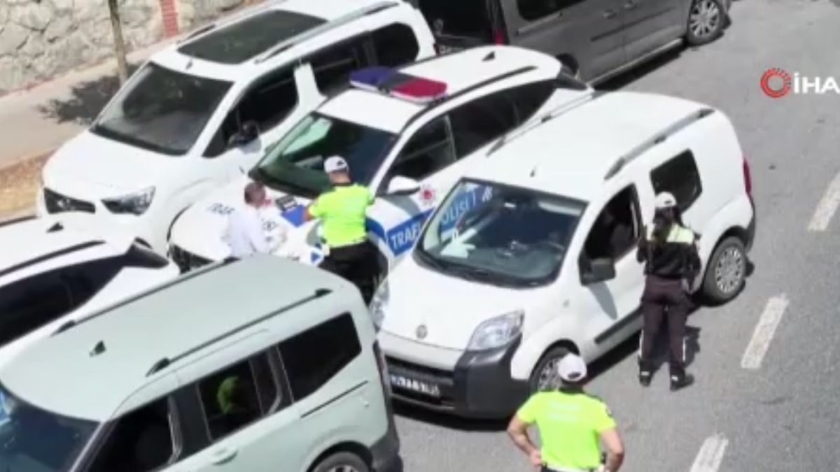 İstanbul'da drone destekli trafik denetimi: 667 bin lira ceza kesildi