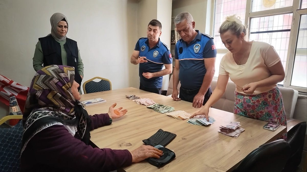 Kırıkkale'de dilenci kadının üzerinden 25 bin TL çıktı
