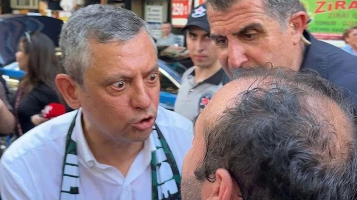 Özgür Özel, Kocaeli'de vatandaşı azarladı: Lanet olsun
