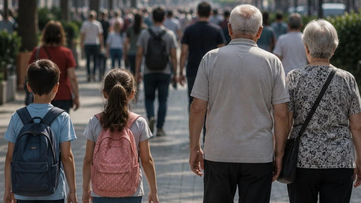 Türkiye yaşlanıyor: 55 yaş üstü nüfus çocukları geçti