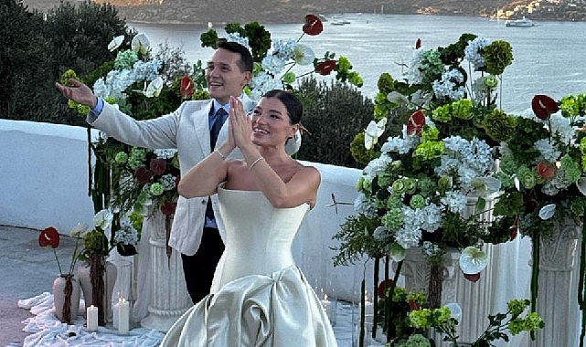 Bodrum'da Görkemli Nişan: Kardelen Yokarlı ve Saldıray Özsekban Evliliğe İlk Adımı Attı