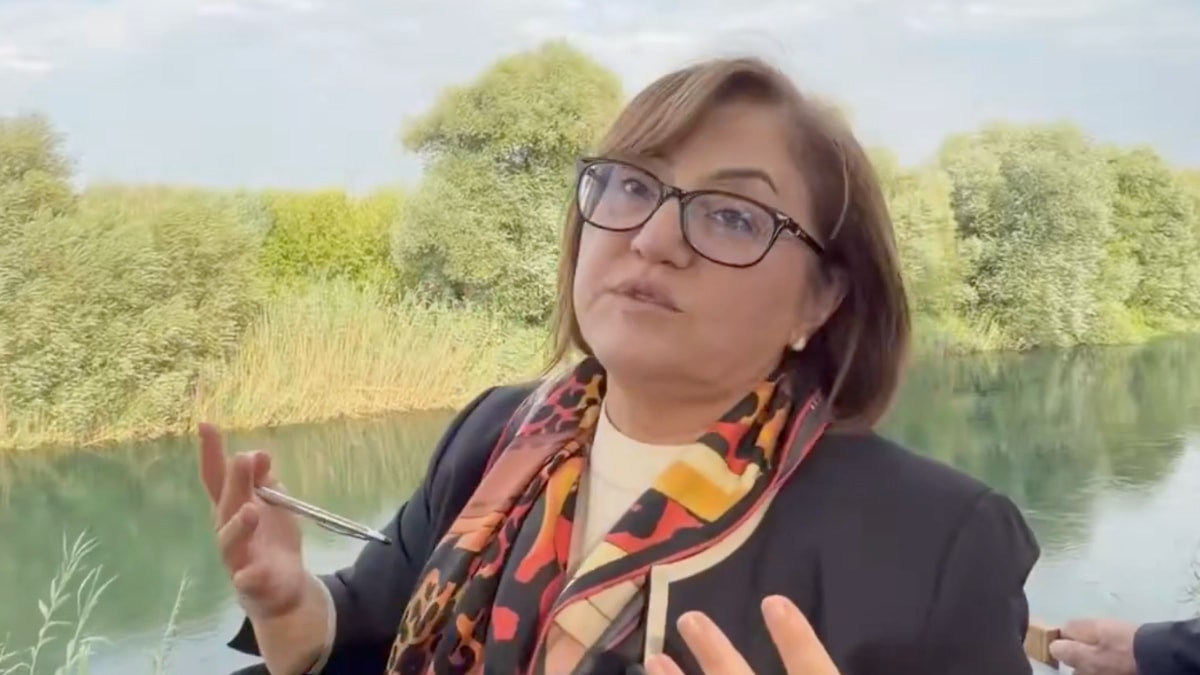 Fatma Şahin, Karkamış Kuş Cenneti'nde incelemelerde bulundu: Şuraya bakınca dilim tutuluyor