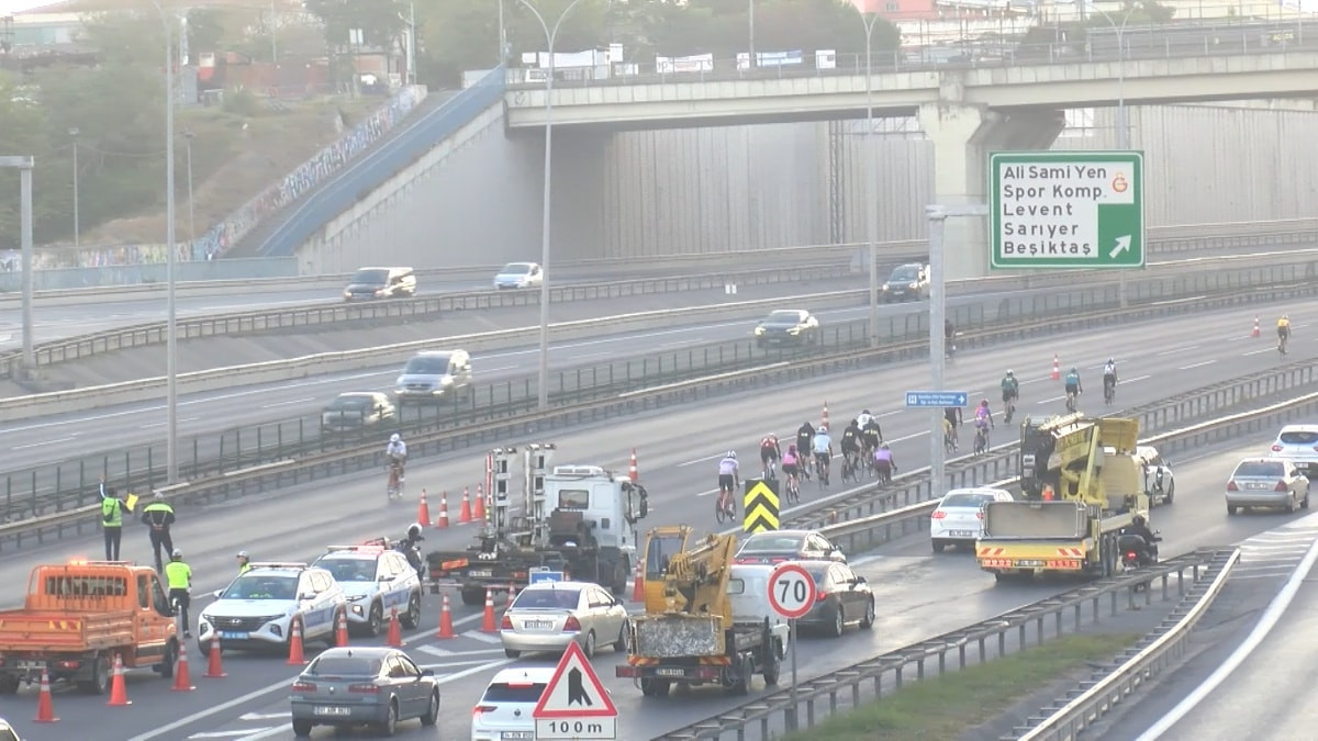 İstanbul’da bisiklet yarışı nedeniyle bazı yollar kapatıldı