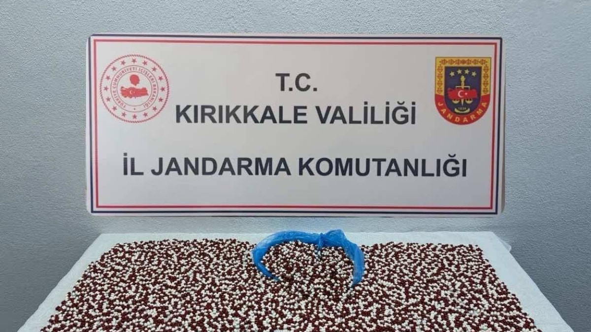 Kırıkkale'de jandarmadan uyuşturucu operasyonu