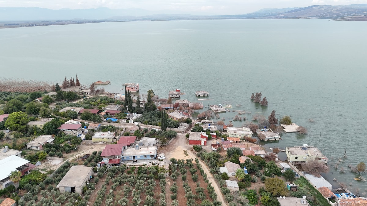 Hatay'da Reyhanlı Barajı yeniden doldu