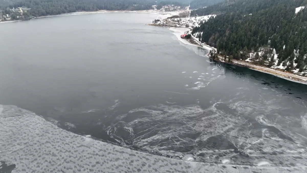 Abant Gölü’nde Kış Keyfi