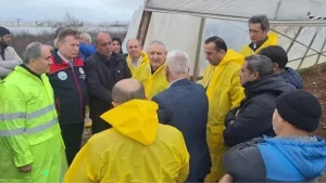 Aksu ve Kumluca’da Sera Ziyareti