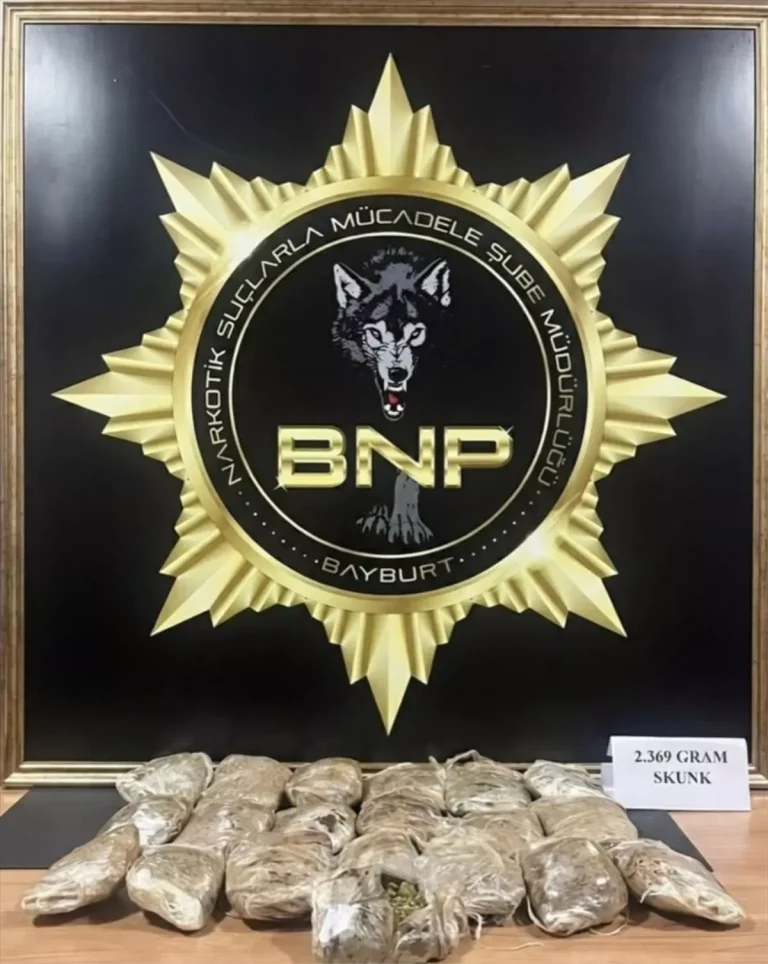 Bayburt’ta Uyuşturucu Operasyonu: Bir Kişi Tutuklandı