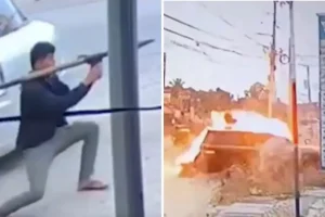 Belediye başkanına gündüz vakti roketatarlı saldırı düzenlendi