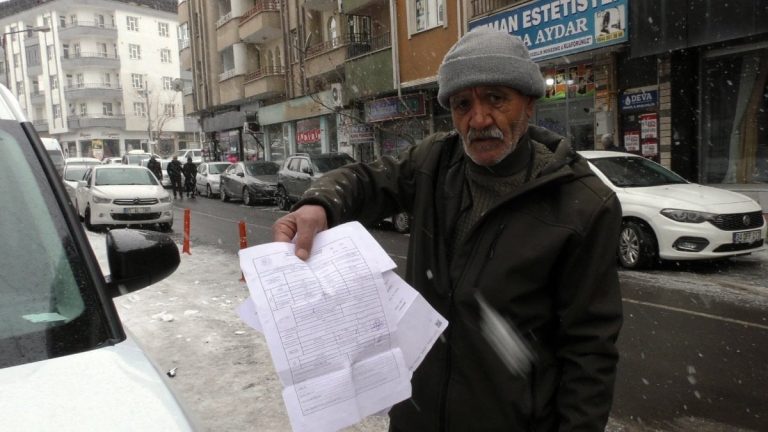Bingöl’de hiç gitmediği Ankara’dan trafik cezası yedi