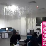 Bursa Şehir Hastanesi’nde bebek bezi boruyu patlattı