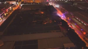 Bursa’da Fabrika Yangını 4 Saatte Kontrol Altına Alındı