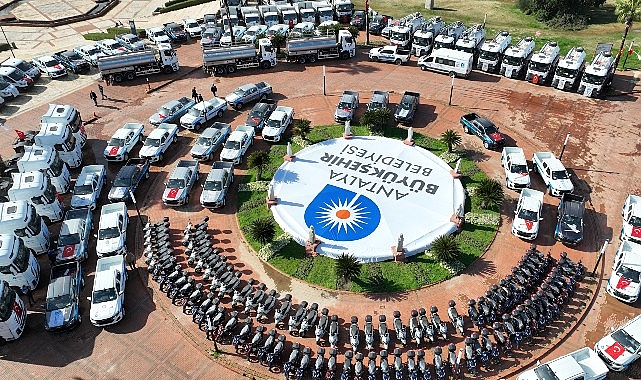 Büyükşehir Belediyesi araç filosunu güçlendirdi