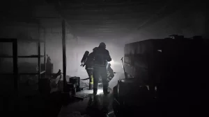 Çorum’da Halı Yıkama Fabrikasında Yangın