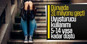 Dünyada 31 milyondan fazla uyuşturucu bağımlısı var