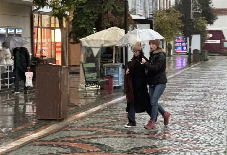 Edirne ve Kırklareli’nde Sağanak Yağış
