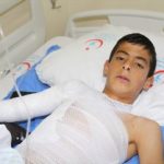 Elektrik akımına kapılan genç okula gideceği günü bekliyor