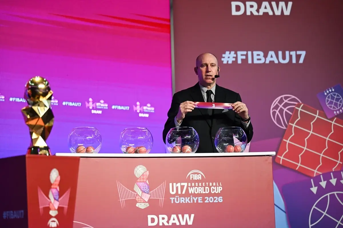 FIBA 2026 17 Yaş Altı Dünya Kupası Kura Çekimi Yapıldı