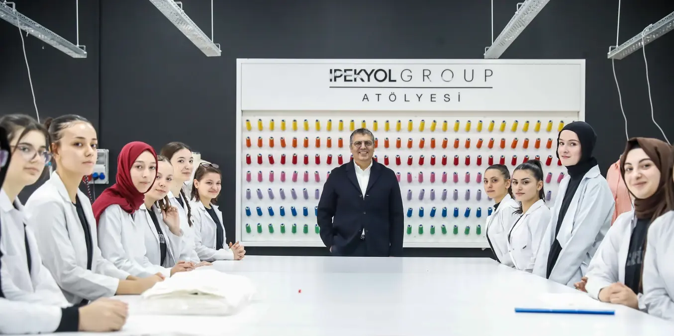 İpekyol Group’tan Kız Meslek Lisesi’ne Atölye Desteği
