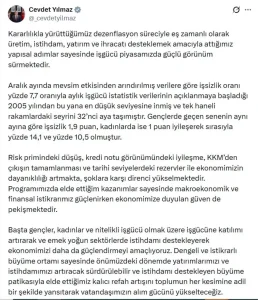 İstihdam ve Yatırımlarda Artış Bekleniyor