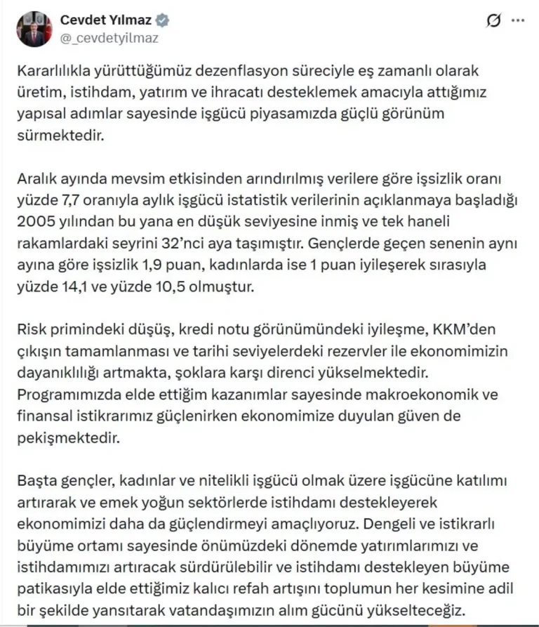 İstihdam ve Yatırımlarda Artış Bekleniyor