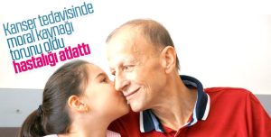 Kanseri yenen dedenin torun sevgisi