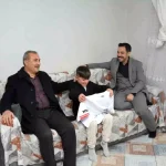 Kaymakam Uzun, Türkiye şampiyonunu ziyaret etti