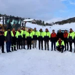 Kaymakam Yıldız, Kar Temizleme Çalışmalarını Denetledi