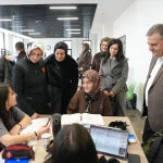 Lütfiye Selva Çam Çubuk’ta Ziyaretlerde Bulundu