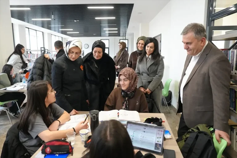 Lütfiye Selva Çam Çubuk’ta Ziyaretlerde Bulundu