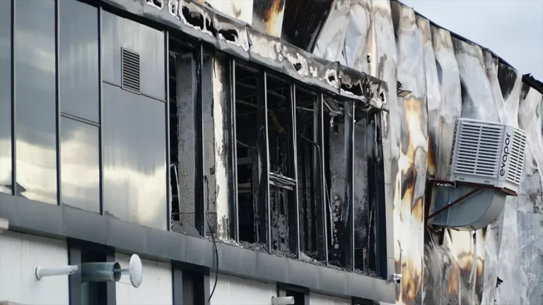 Osmancık’ta Lavaş Fabrikasında Yangın