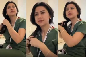 ‘Saç örme’ akımına katılan hemşire sessizliğini bozdu: Kürtçe bilmiyorum