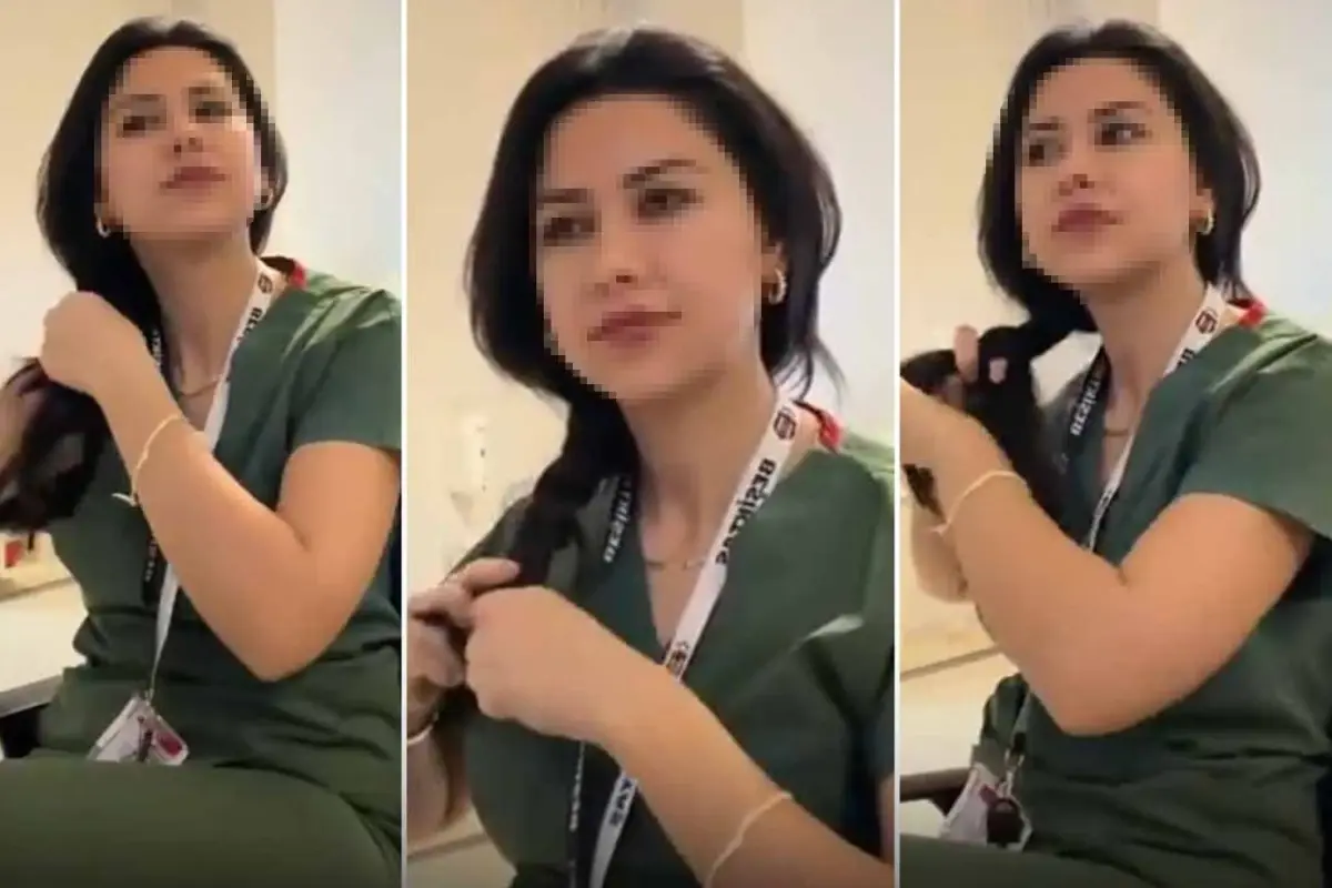 ‘Saç örme’ akımına katılan hemşire sessizliğini bozdu: Kürtçe bilmiyorum