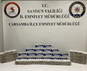 Samsun’da 10 Bin Makaron Ele Geçirildi
