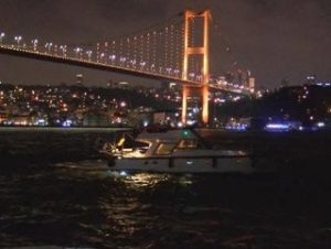 Şehitler Köprüsü pektus hastalığı için renklendi