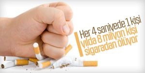 Sigaraya maruz kalanların kansere yakalanma riski yüzde 30