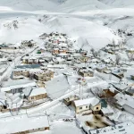 Süphan Dağı Eteğinde Zorlu Kış Şartları