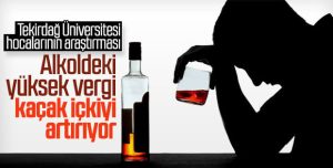 Üniversite hocaları kaçak içki tüketimini araştırdı